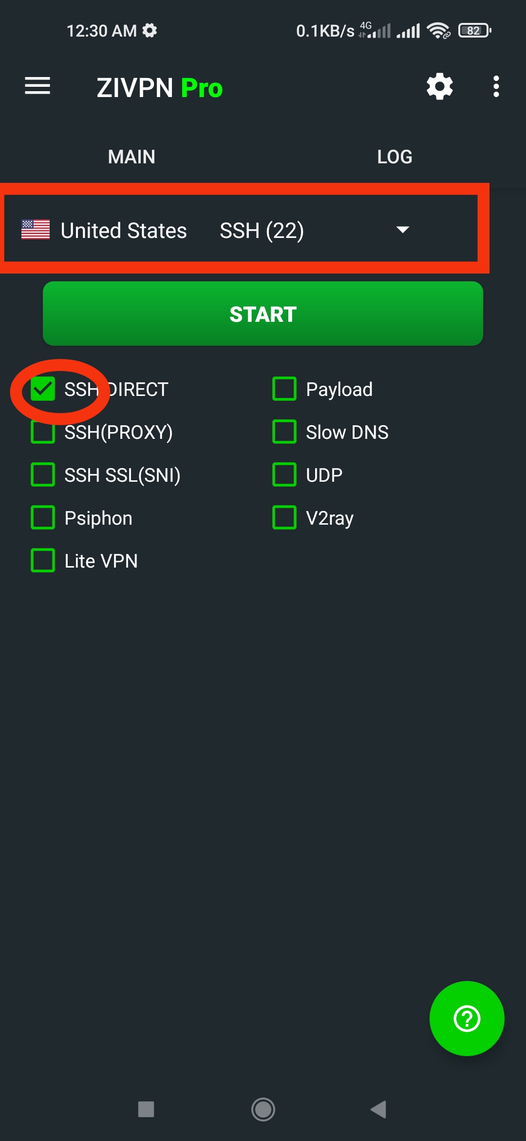 Free SSH Account Setup Step 2